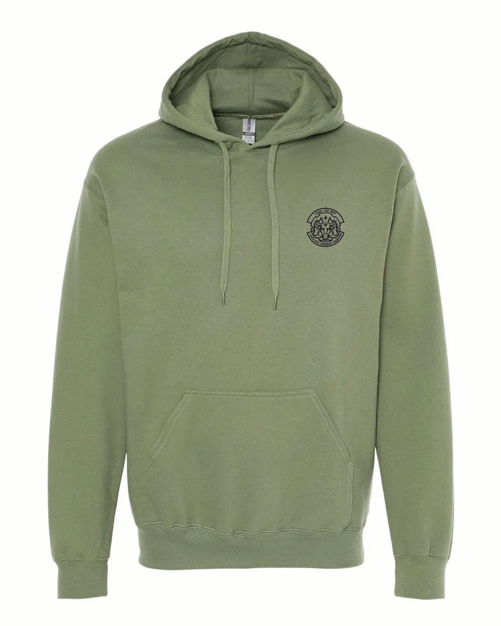 1) STYLE # SF500 GILDAN SOFTSTYLE HOODED SEATSHIRTS
