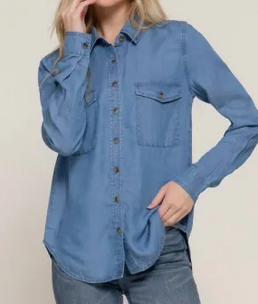 Active Basic - Tencel Button Up Shirt