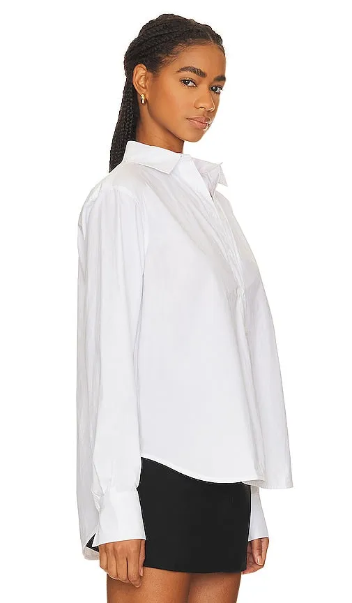 AEXAE Slim Fit Shirt in White