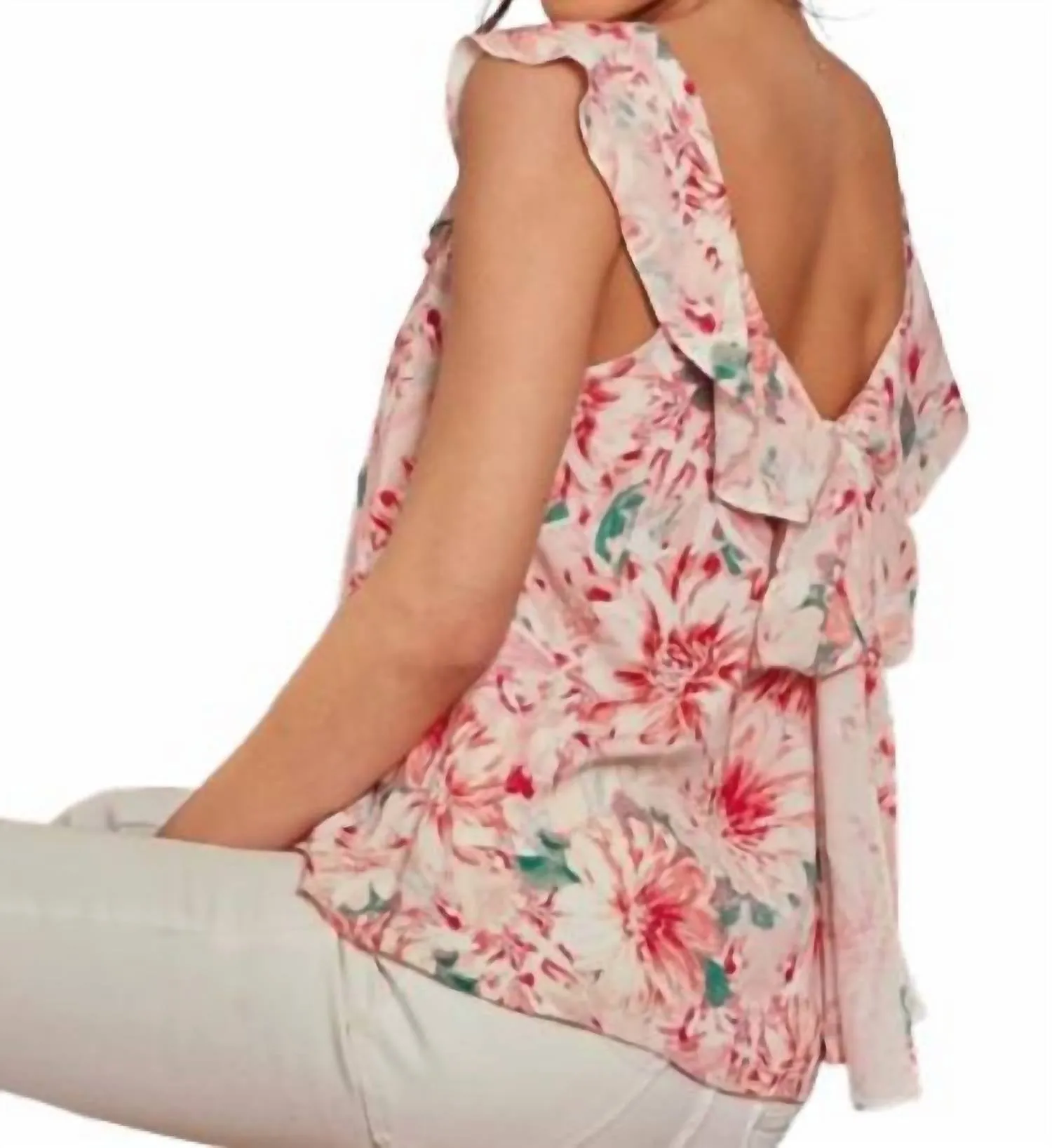 Andree By Unit - Morning Grace Tie Back Blouse