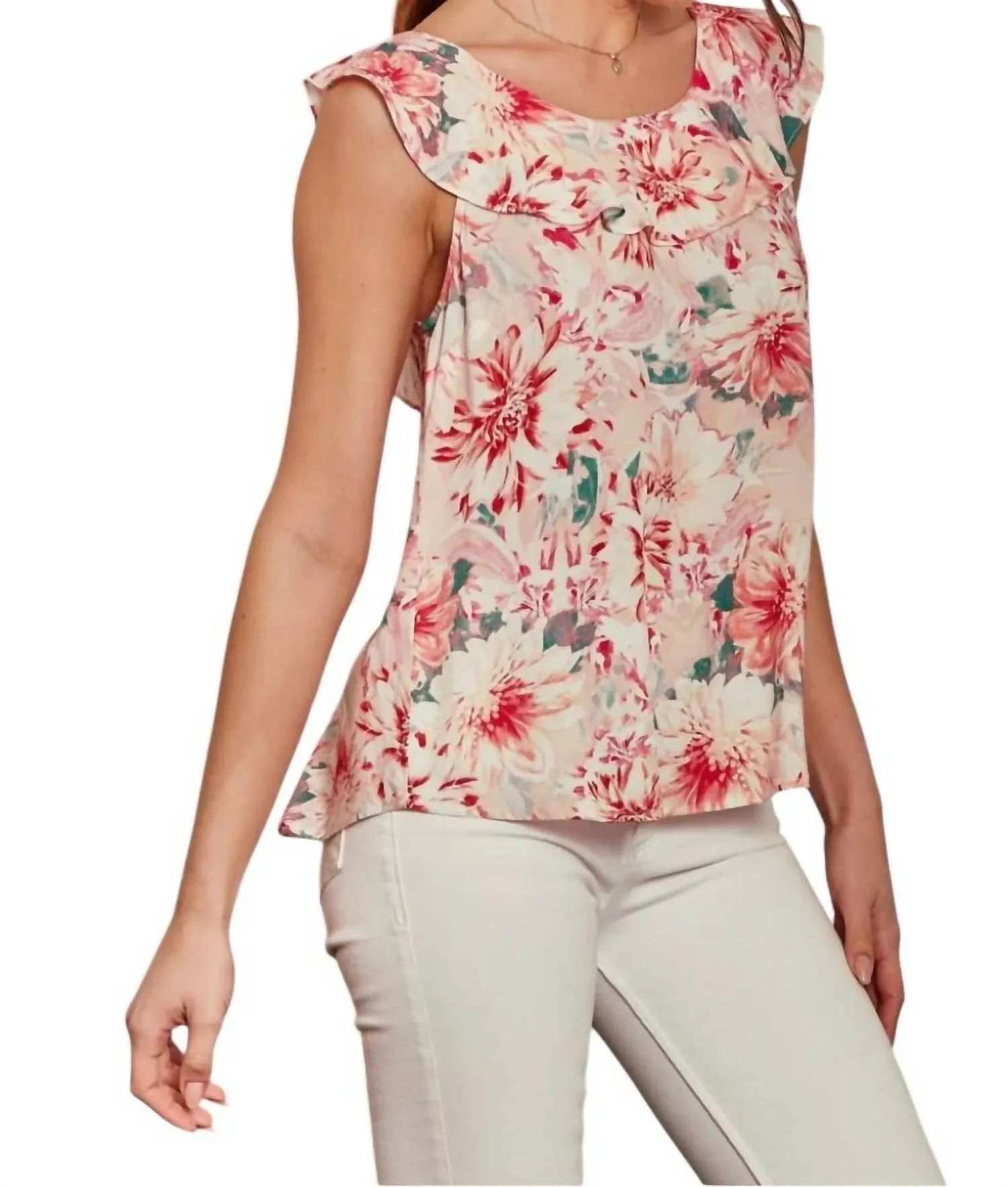 Andree By Unit - Morning Grace Tie Back Blouse