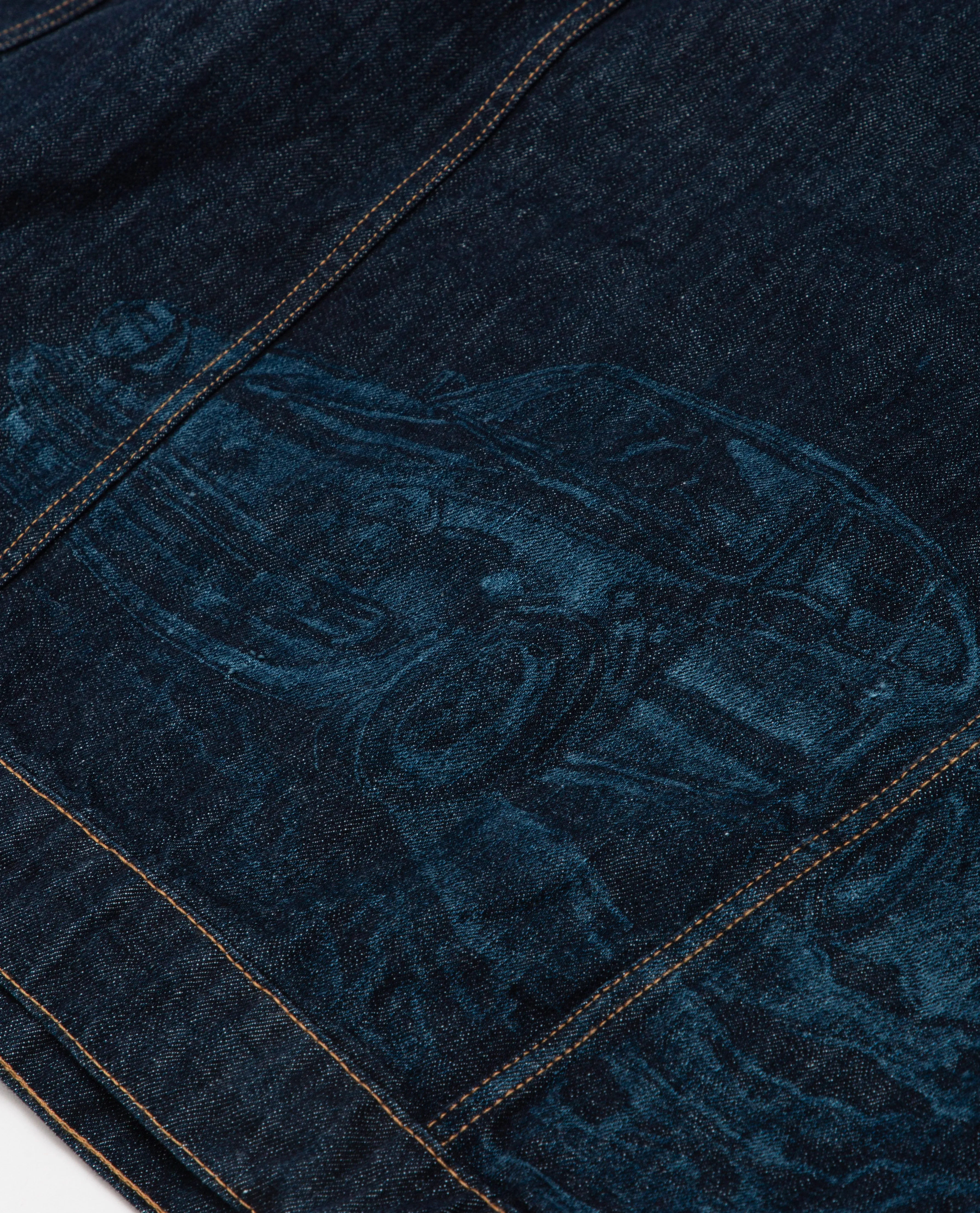 AR321 Etched Cone Mills Denim Jacket