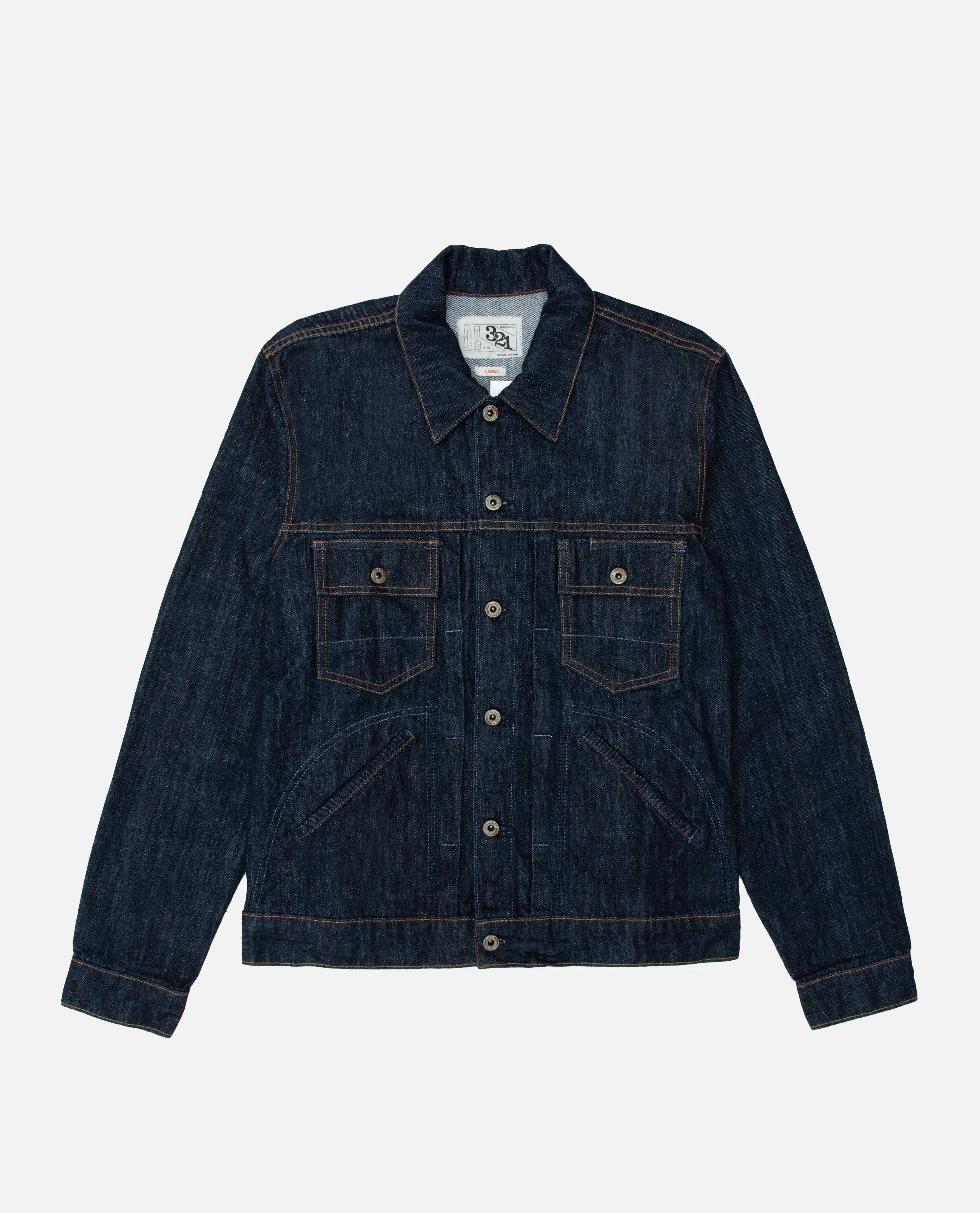 AR321 Etched Cone Mills Denim Jacket