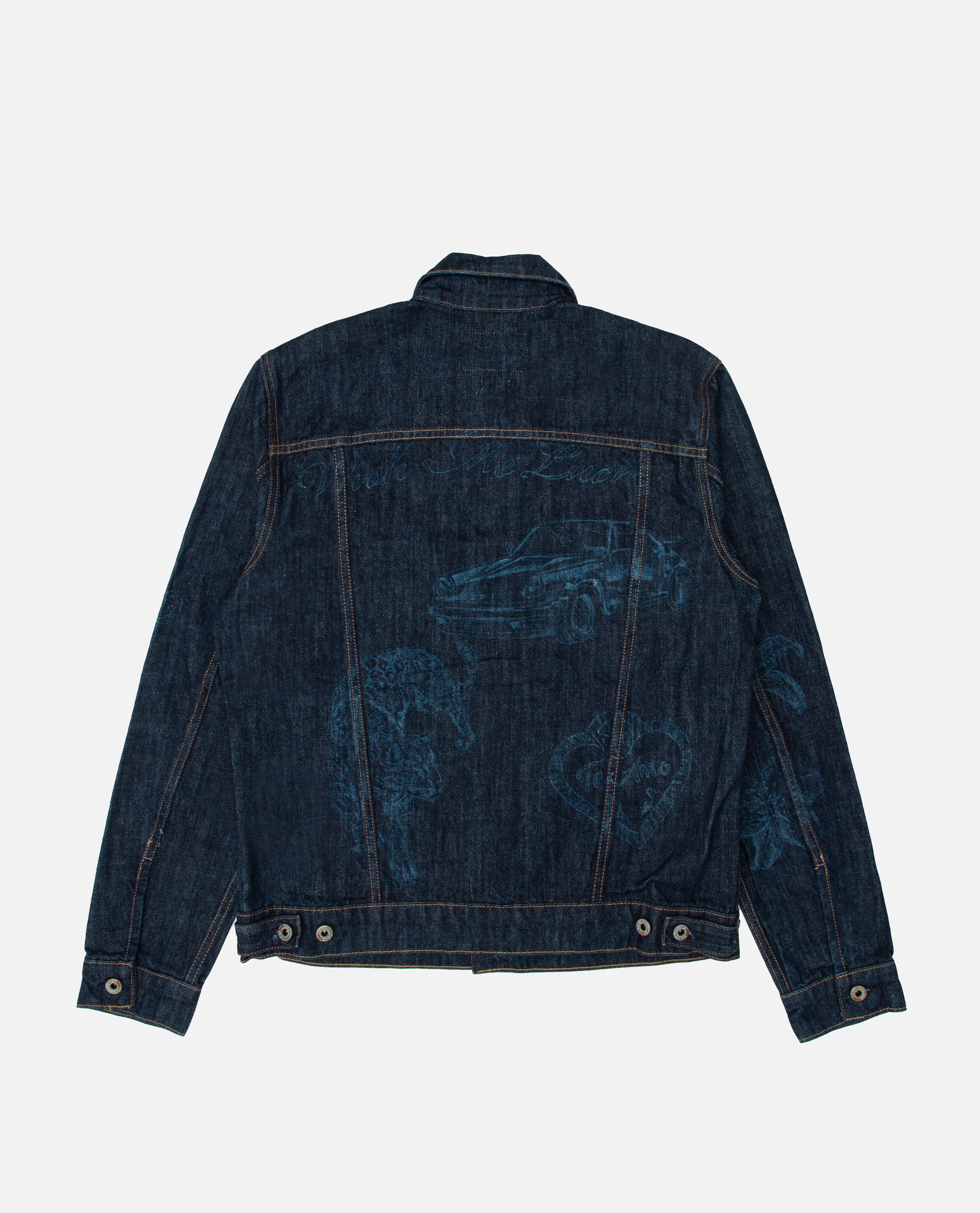 AR321 Etched Cone Mills Denim Jacket