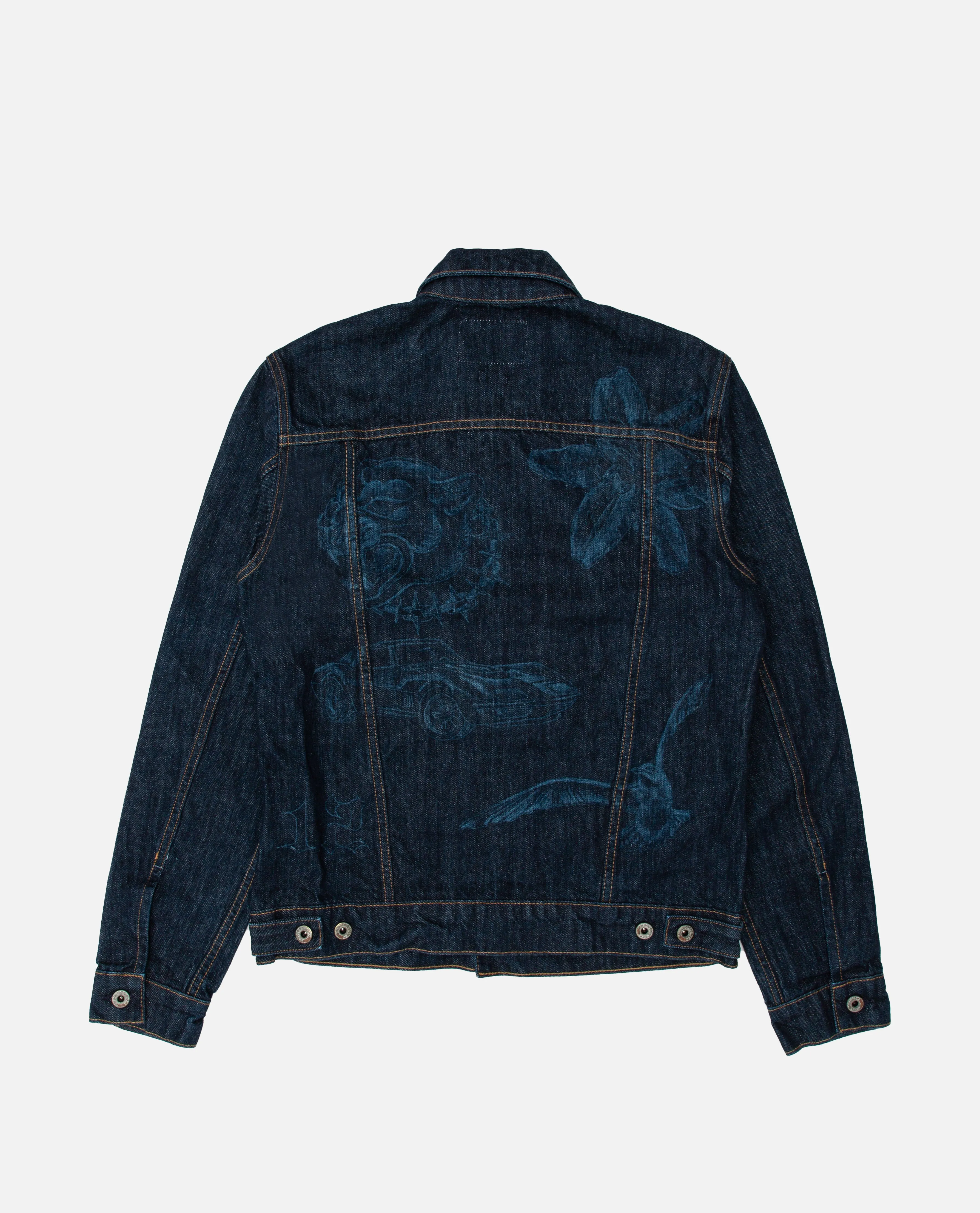 AR321 Etched Cone Mills Denim Jacket