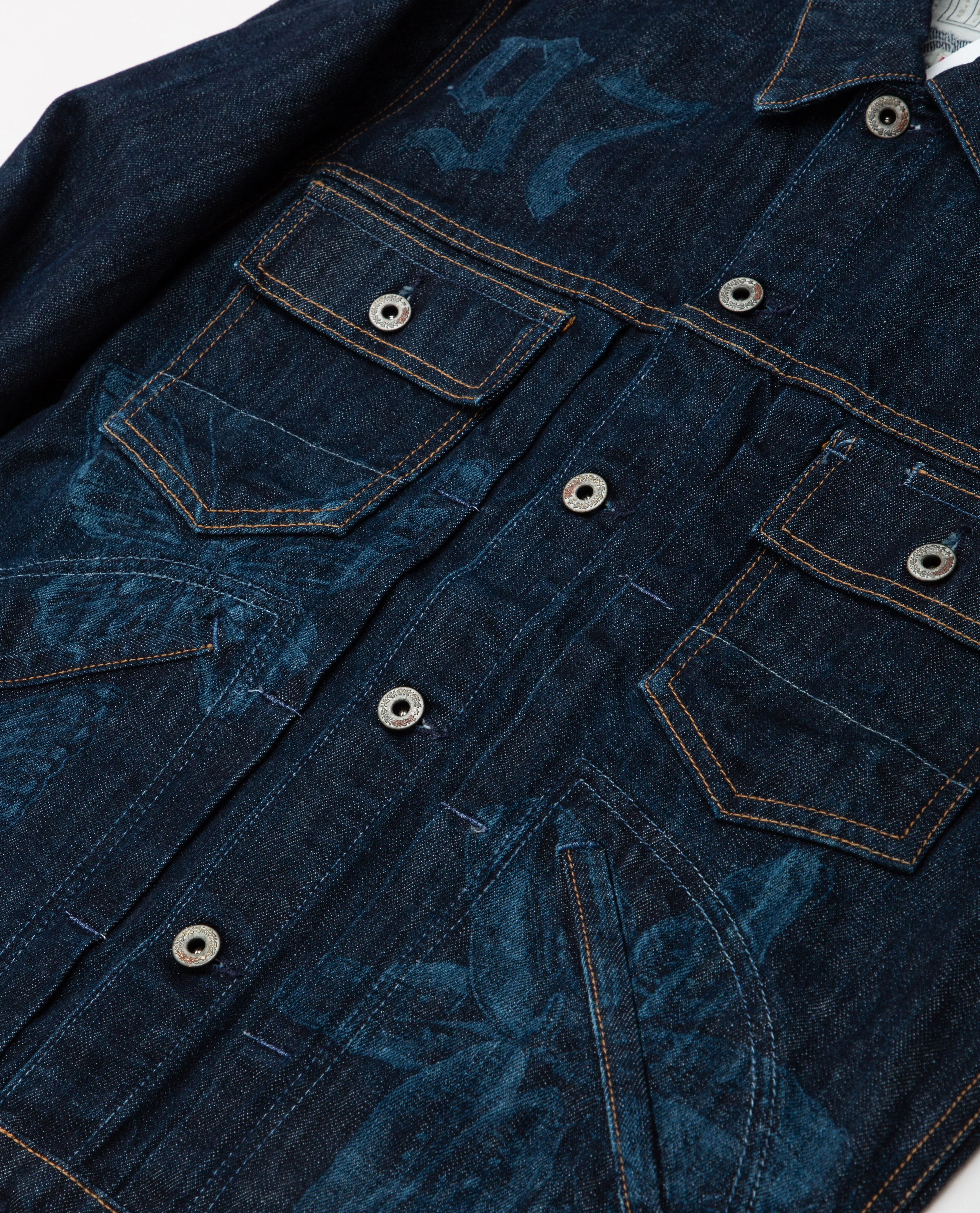 AR321 Etched Cone Mills Denim Jacket