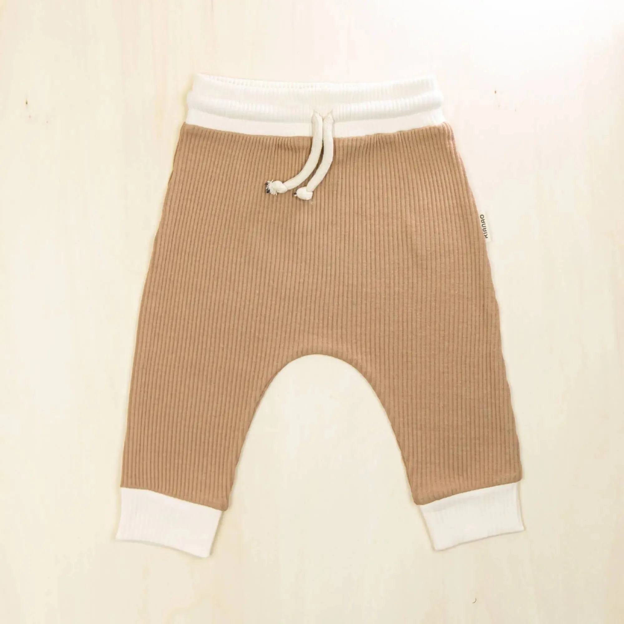 Baby Pants Organic Cotton Retro Jogger Contrast Trim