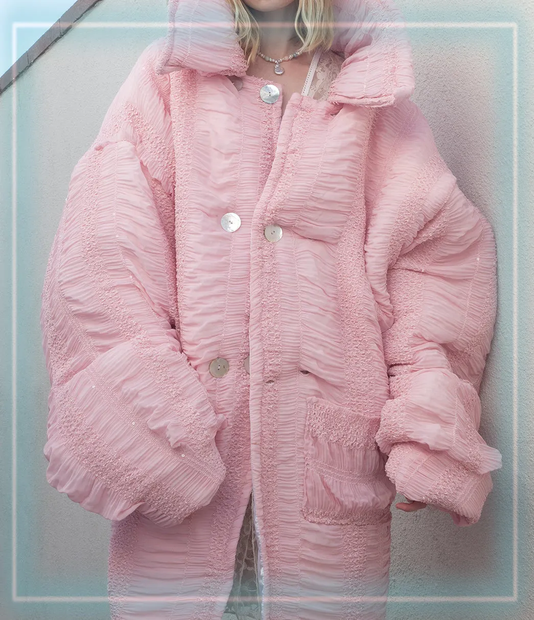 CLOUD COAT bb pink