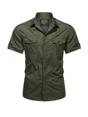 Cotton Short Sleeve Tactical Shirt Cotton Short Sleeve Tactical Shirt