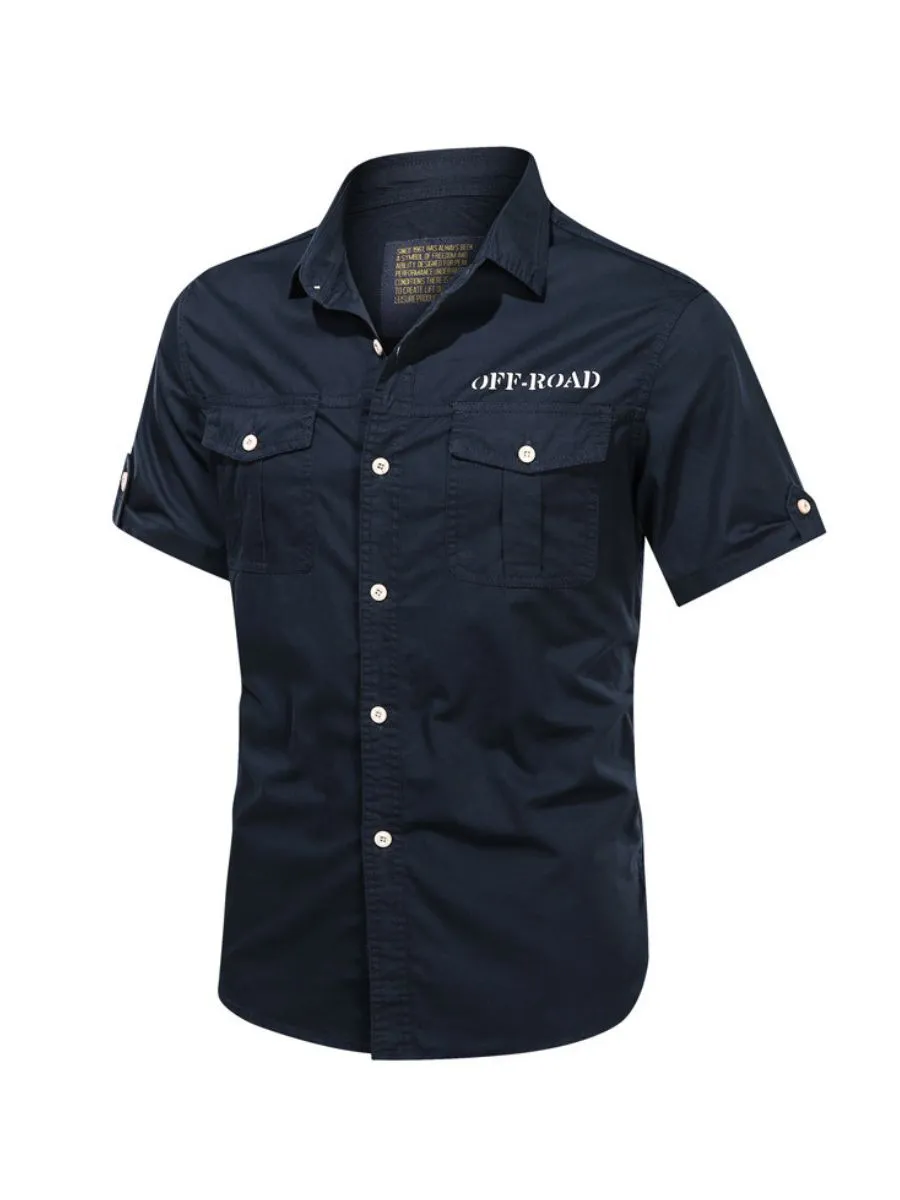 Cotton Short Sleeve Tactical Shirt