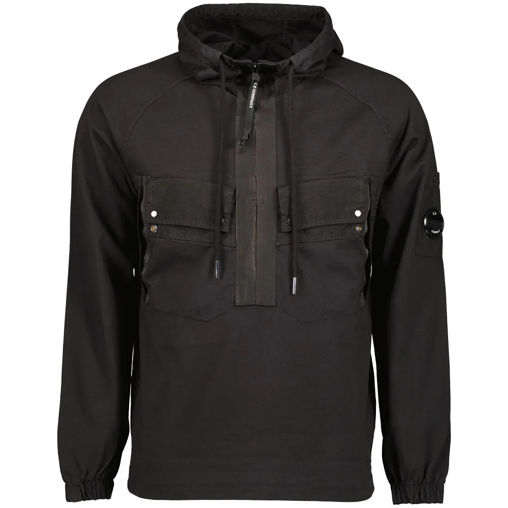 C.P. Mixed Heavy Jersey Lens Hoodie
