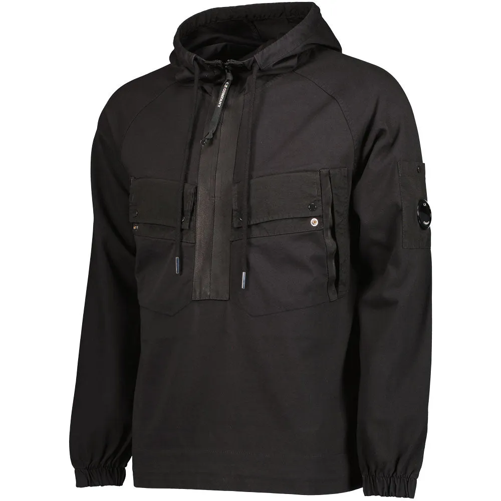 C.P. Mixed Heavy Jersey Lens Hoodie
