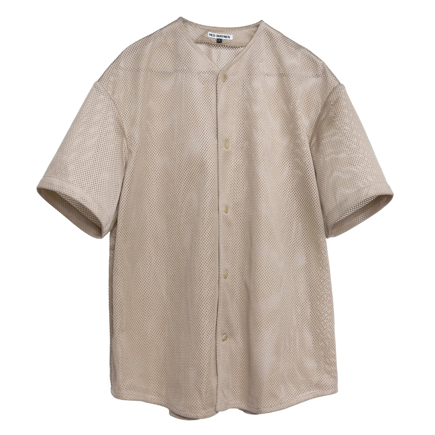 Double Mesh Polyamide Baseball Jersey