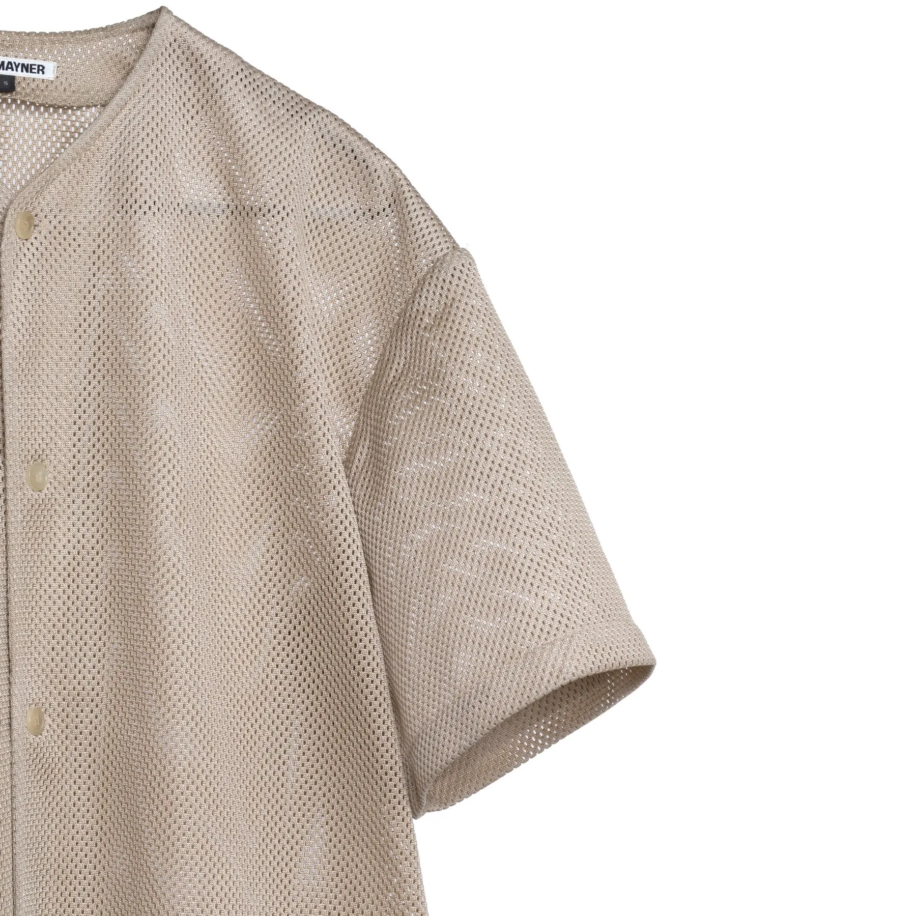 Double Mesh Polyamide Baseball Jersey