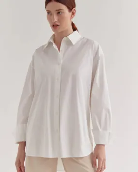 EVERYDAY POPLIN SHIRT | WHITE