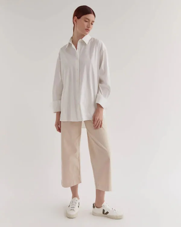 EVERYDAY POPLIN SHIRT | WHITE