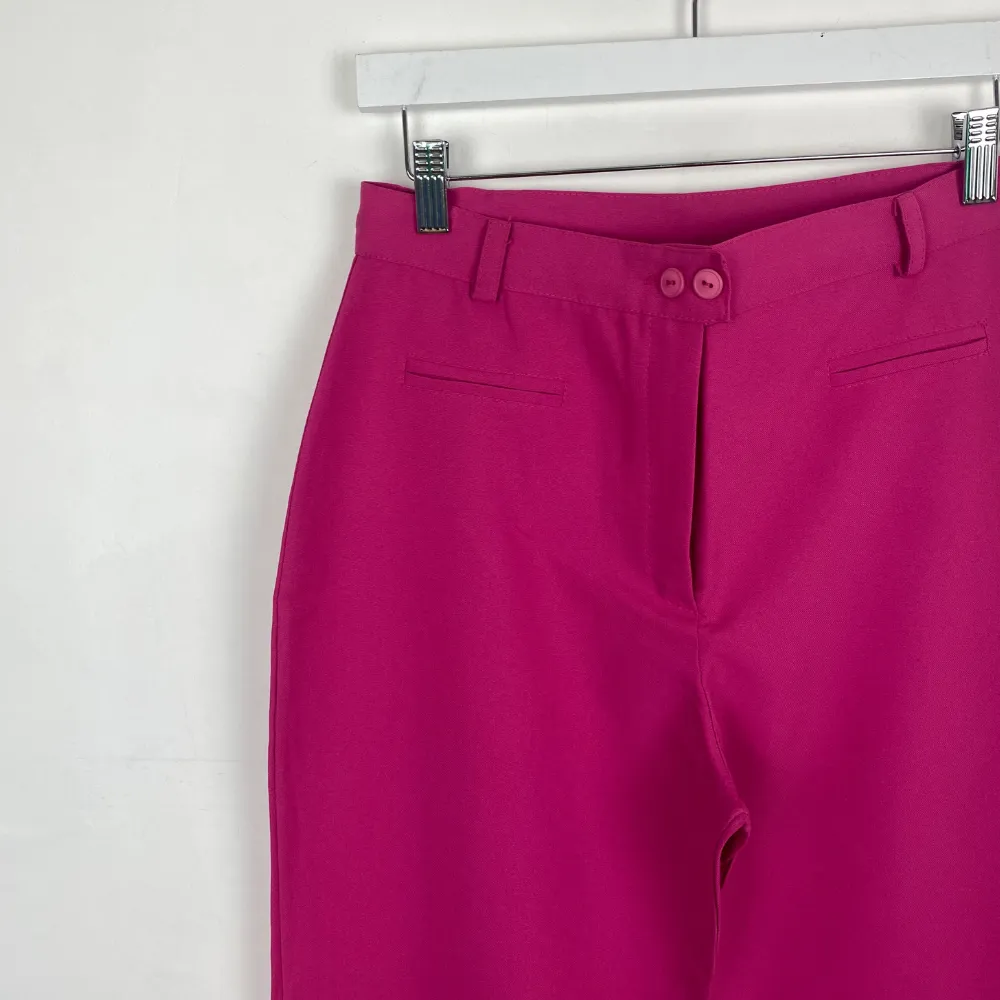 Fuchsia Smart Trousers - SMALL