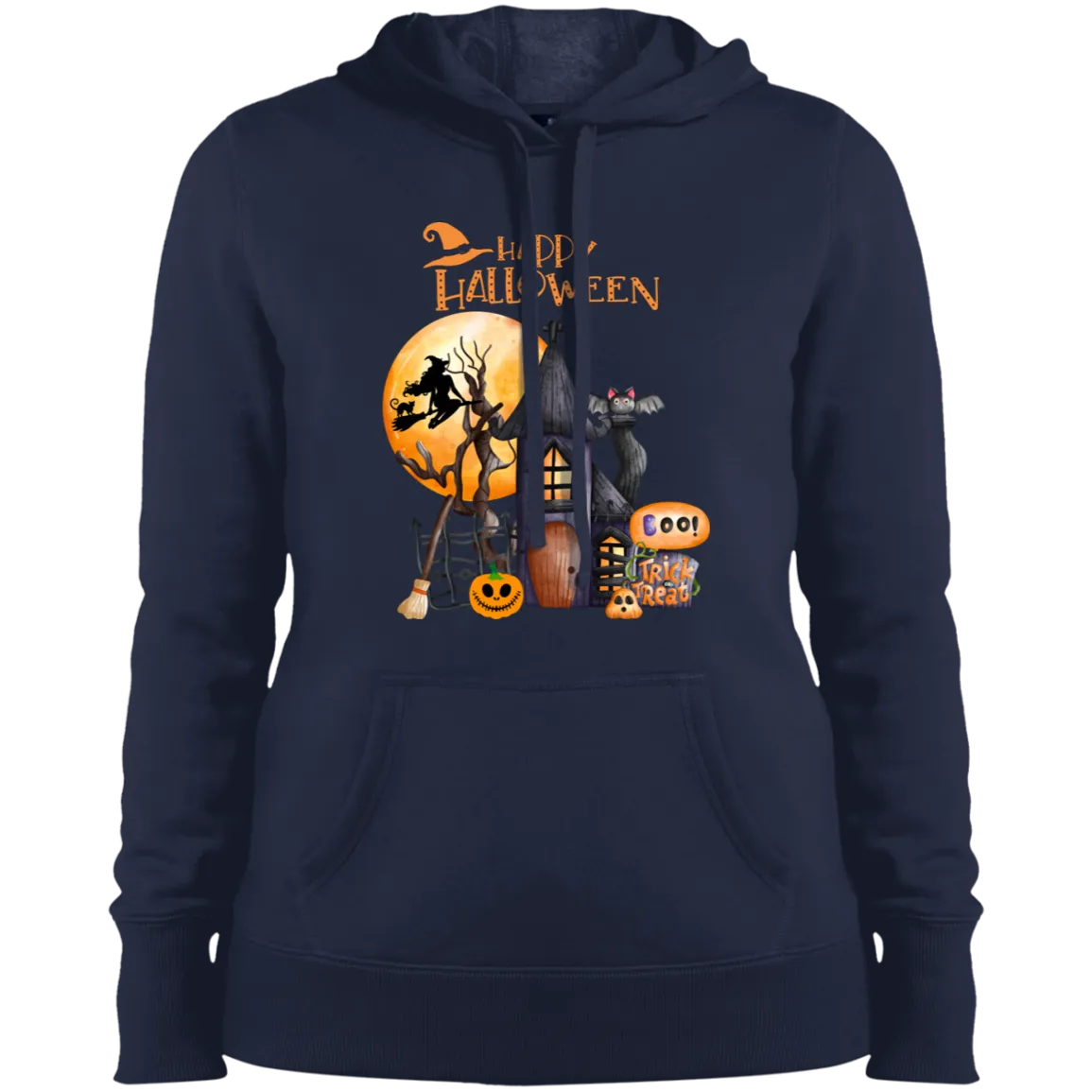 Happy Halloween Hooded Sweatshirt