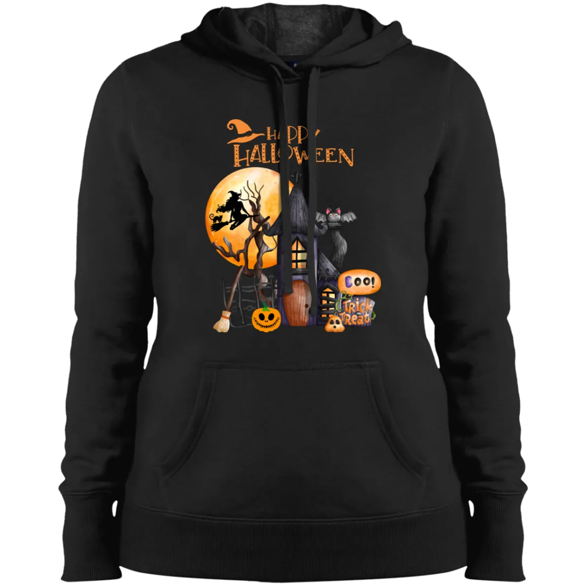 Happy Halloween Hooded Sweatshirt