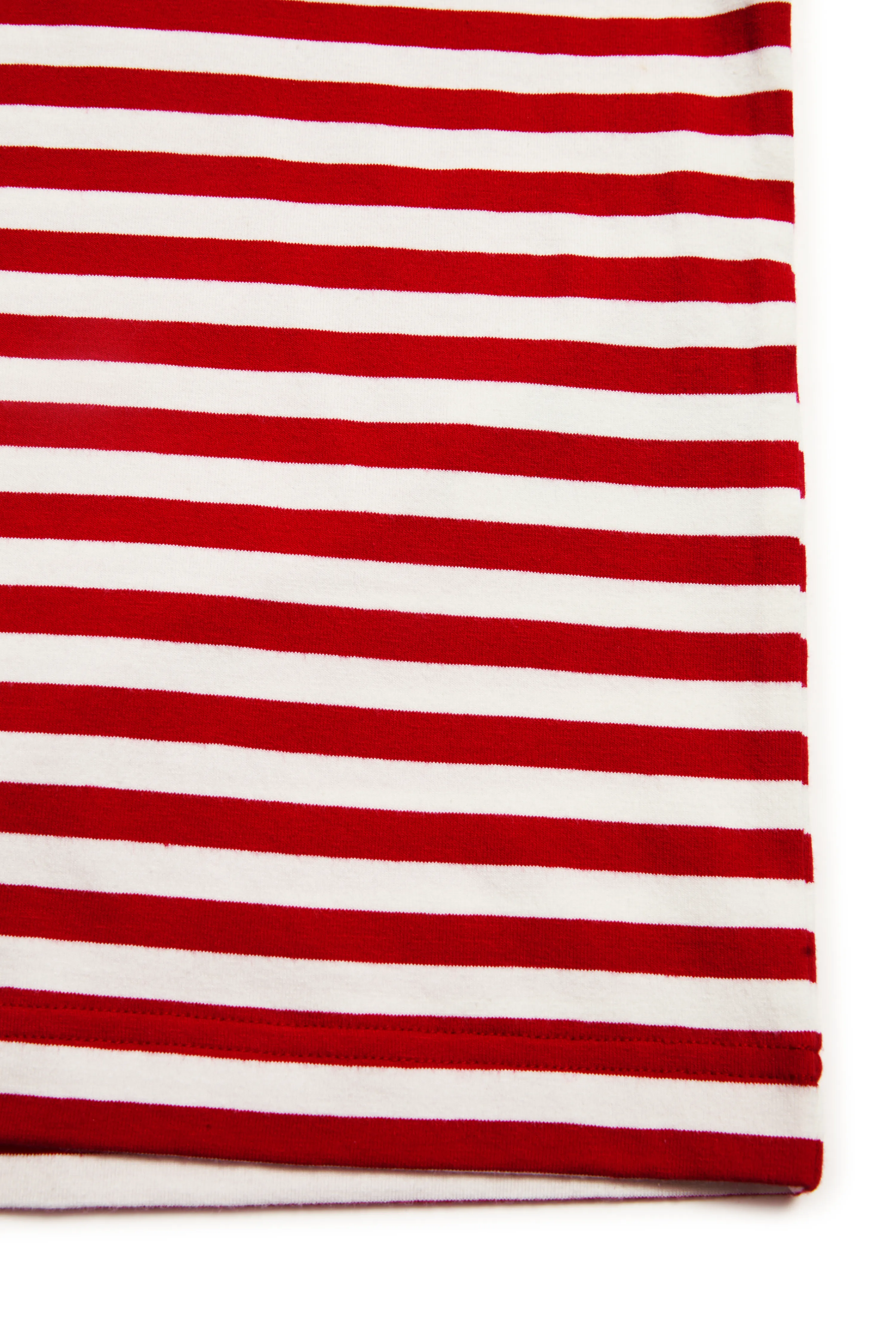 Harbour Stripe Tee in Red