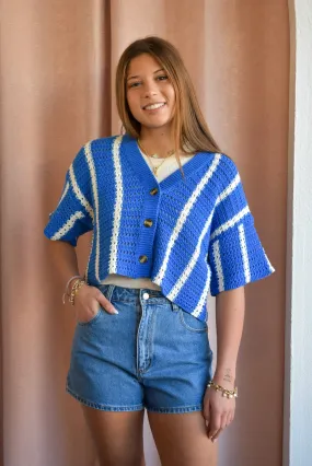 MJ Open Knit Top