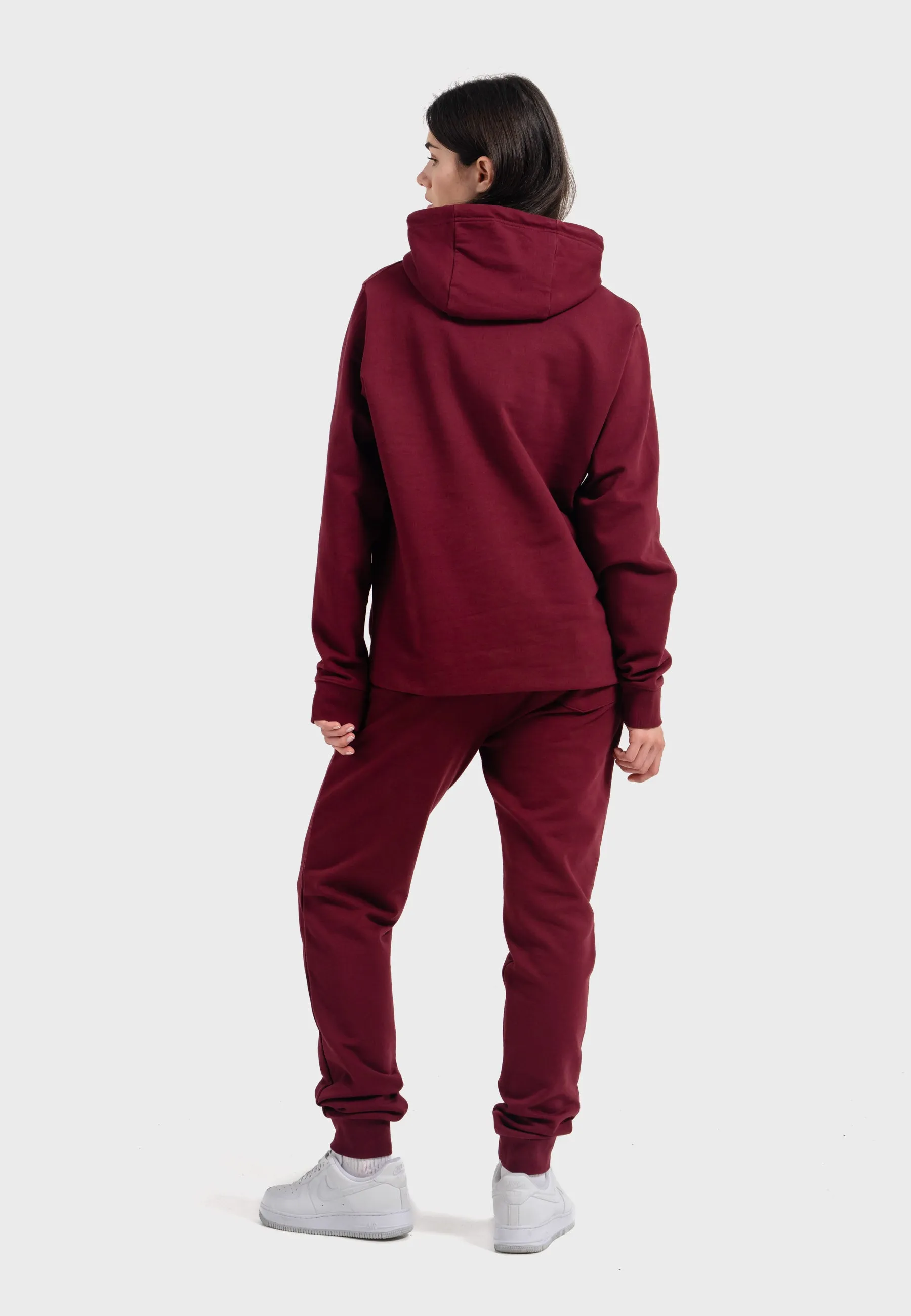 Oldskull Iconic Logo Sweat Jogger Burgundy