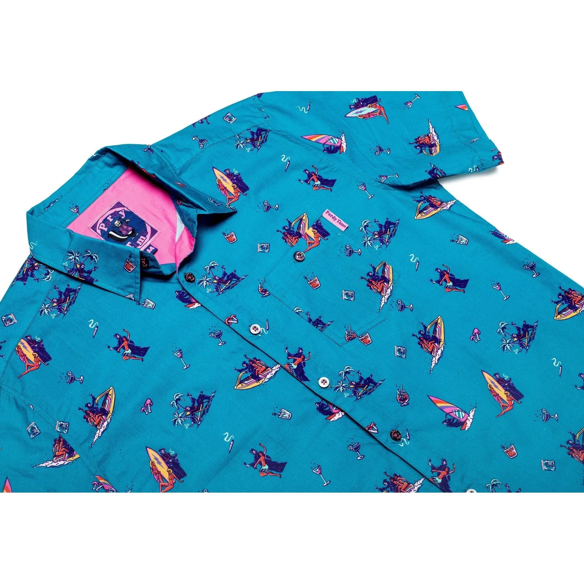 Pardy Reapers Button Up Shirt