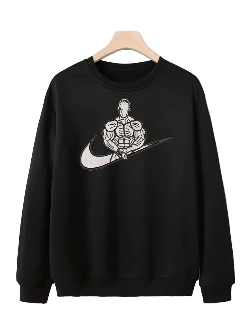 Sweatshirt Gym Kevin Levron Black