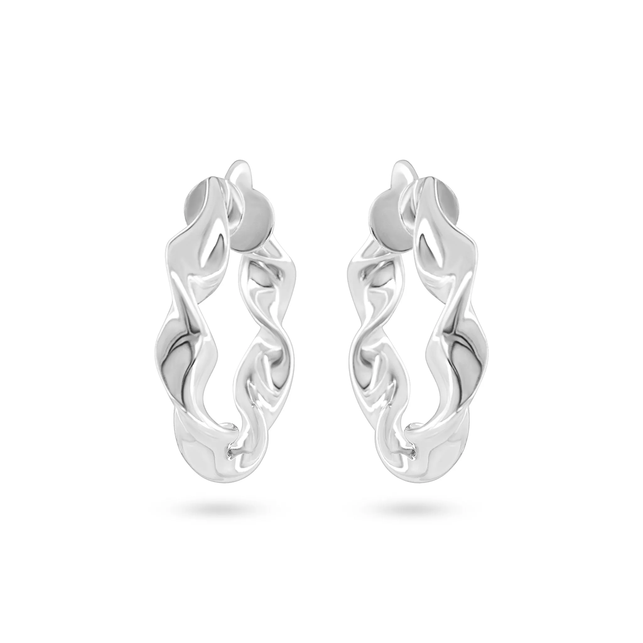 Twisted Elegance Hoops