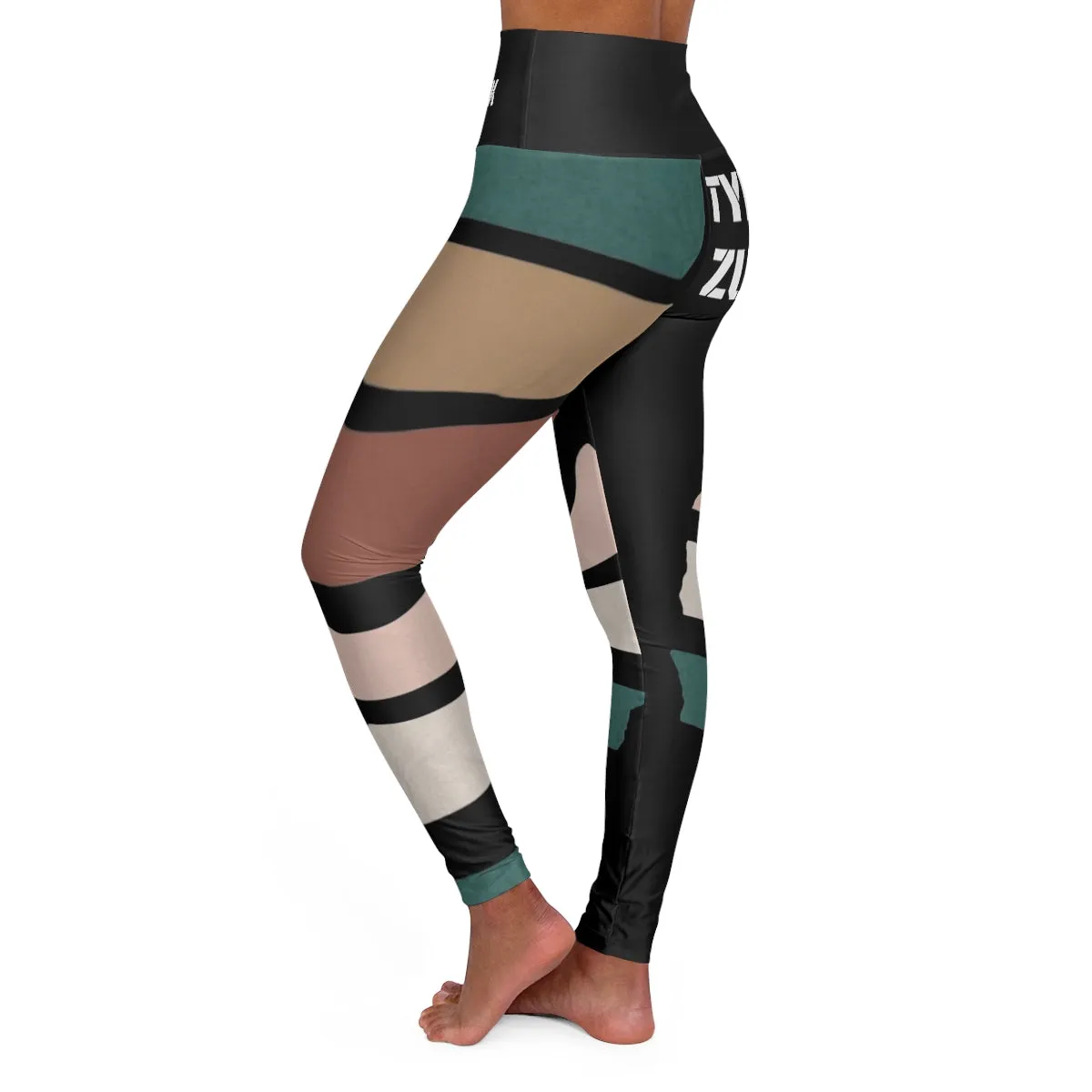 TYPEZUK 6 Stain Colour Yoga Leggings