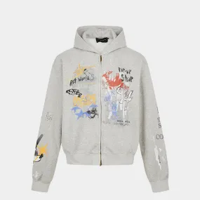 Urban Canvas | High Street Graphic Zipper Hoodie Urban Canvas | High Street Graphic Zipper Hoodie