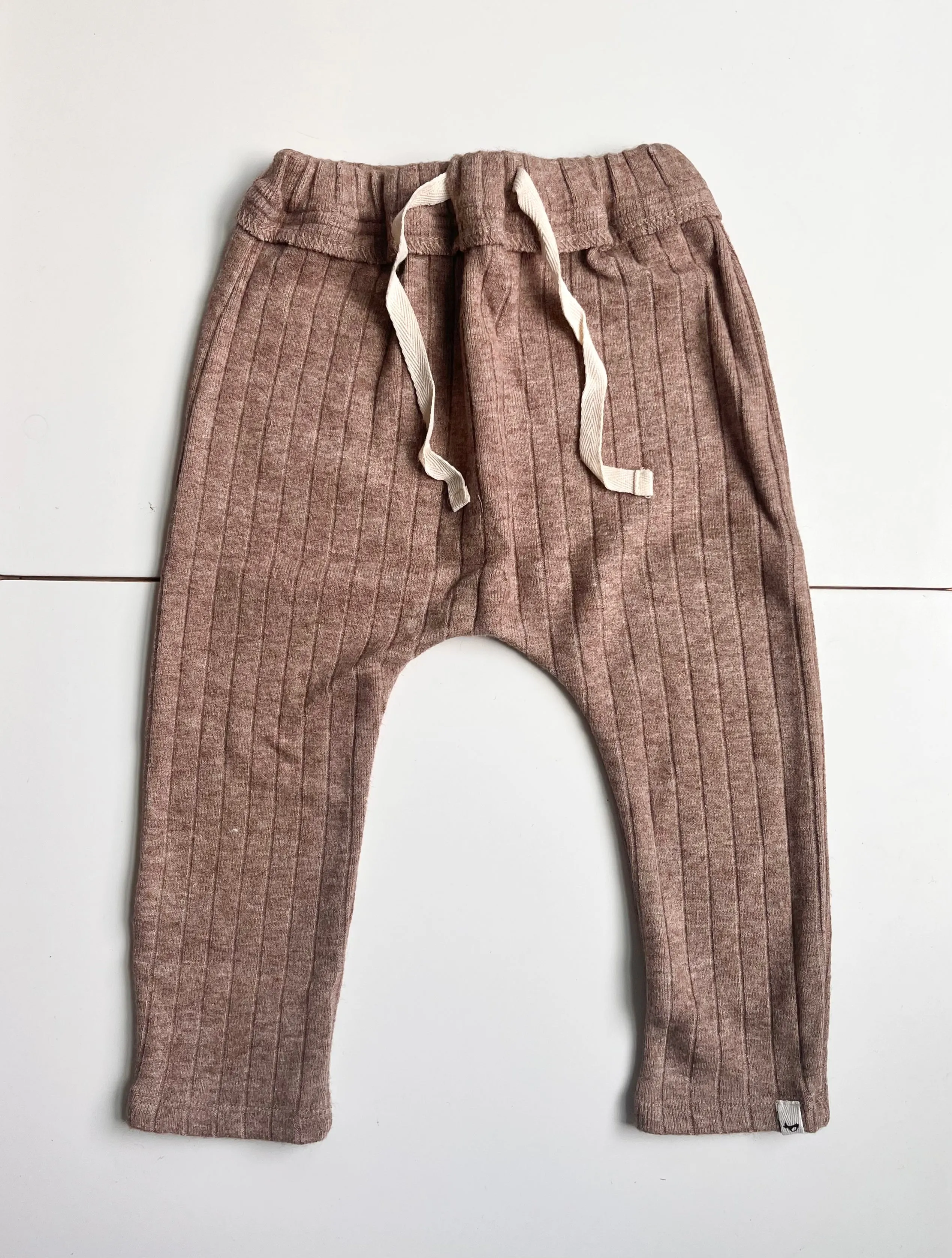 Wide Rib Sweater Knit Brooklyn Jogger